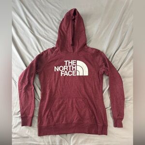 Burgundy The North Face Hoodie